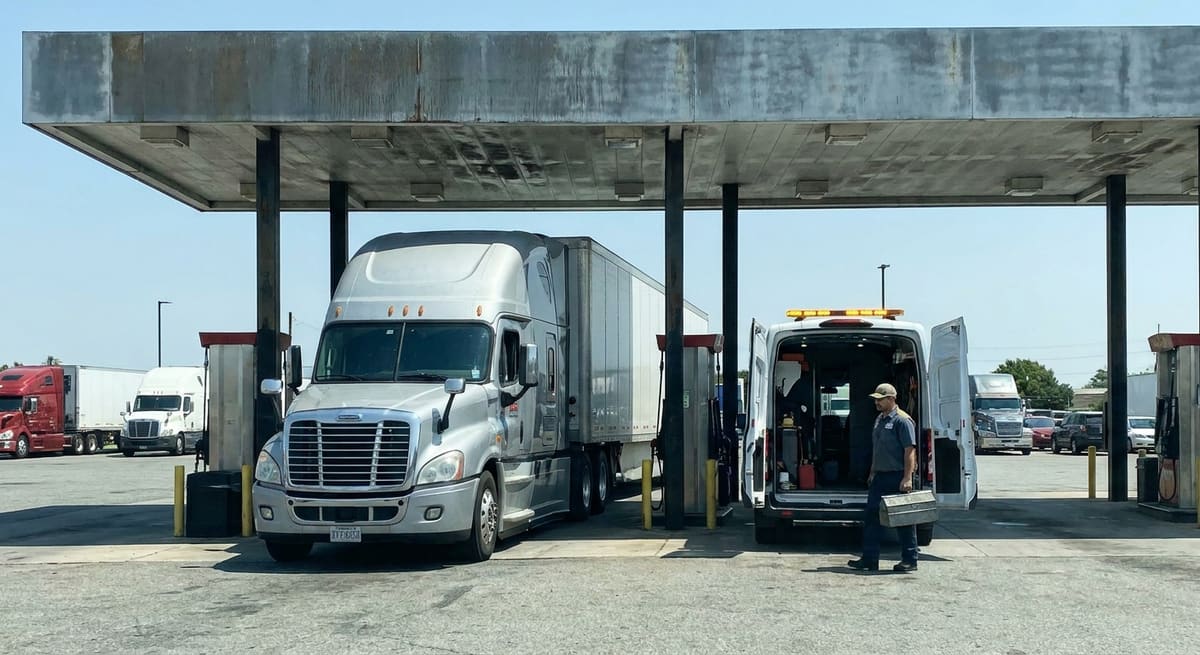 Arlington mobile truck mechanic in Dallas-Fort Worth