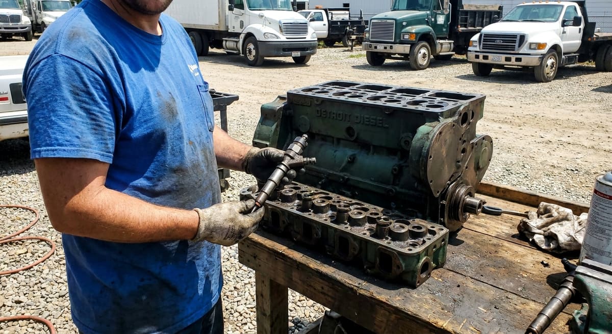 Dallas Detroit Diesel injector repair in Dallas-Fort Worth