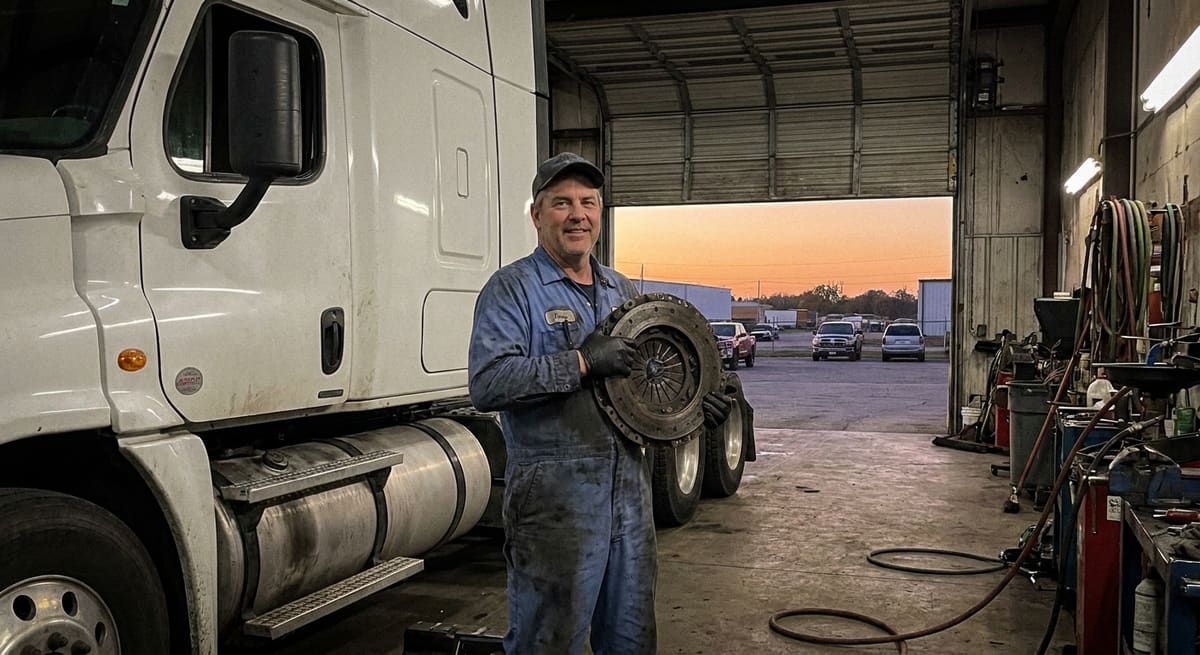 Dallas Freightliner clutch repair in Dallas-Fort Worth
