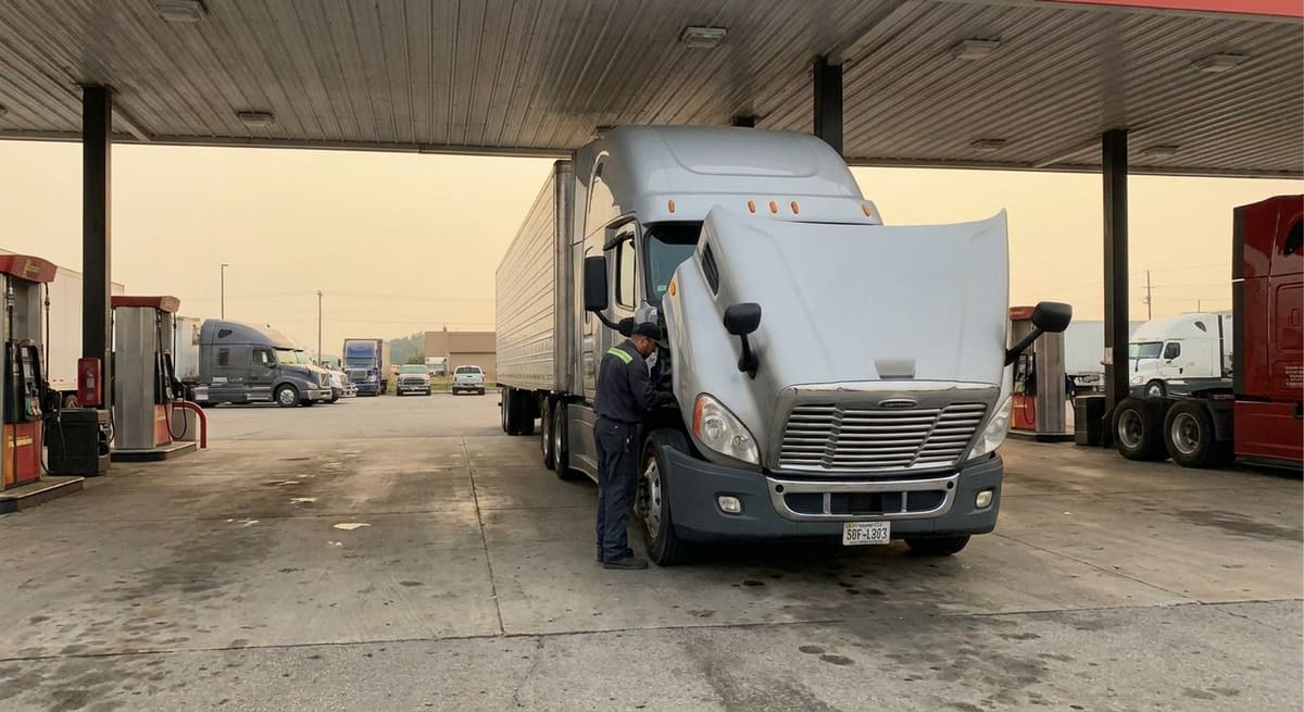 Dallas Peterbilt mechanic in Dallas-Fort Worth